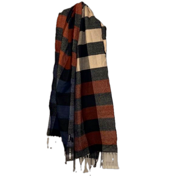Steve Madden Scarf Berry Multi Color - Picture 1 of 3